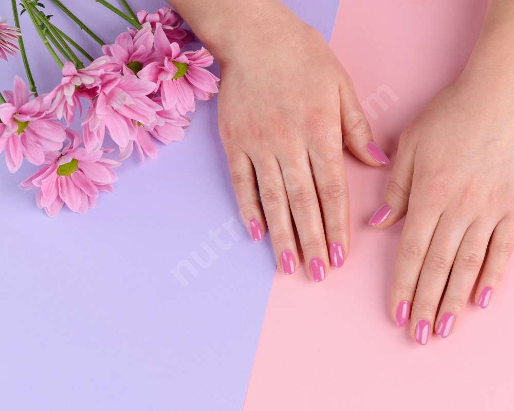 Pale skin, nails, and gums